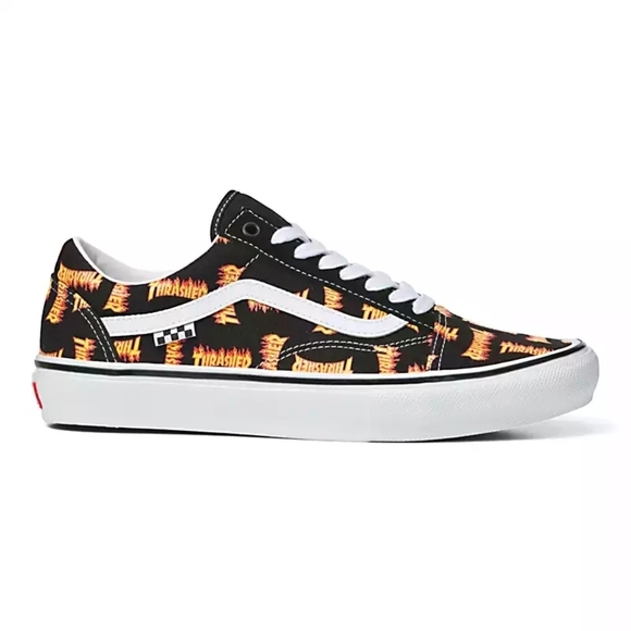 #39❤️ NEW Vans x Thrasher Old Skool Skate Sneakers - Picture 2 of 11